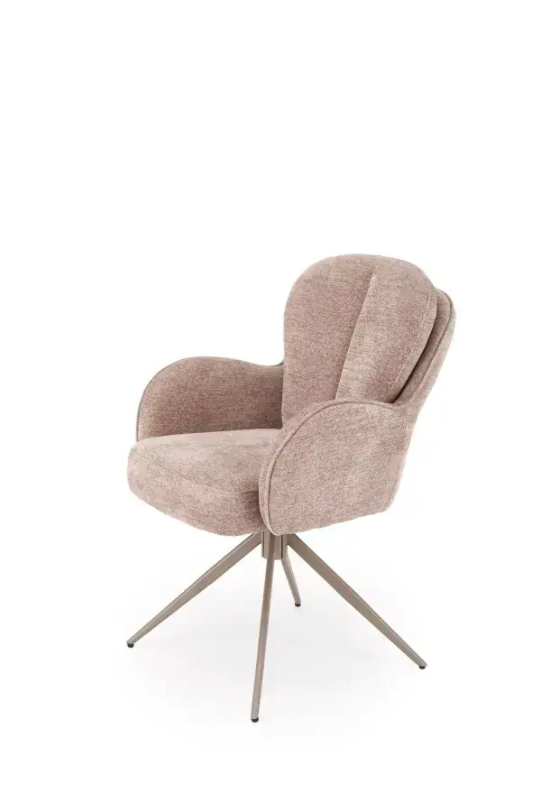 Halmar Otočné křeslo K592 CS - tmavě béžová