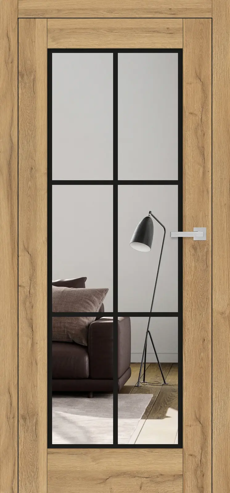 Bezfalcové interiérové dveře Miskant 1