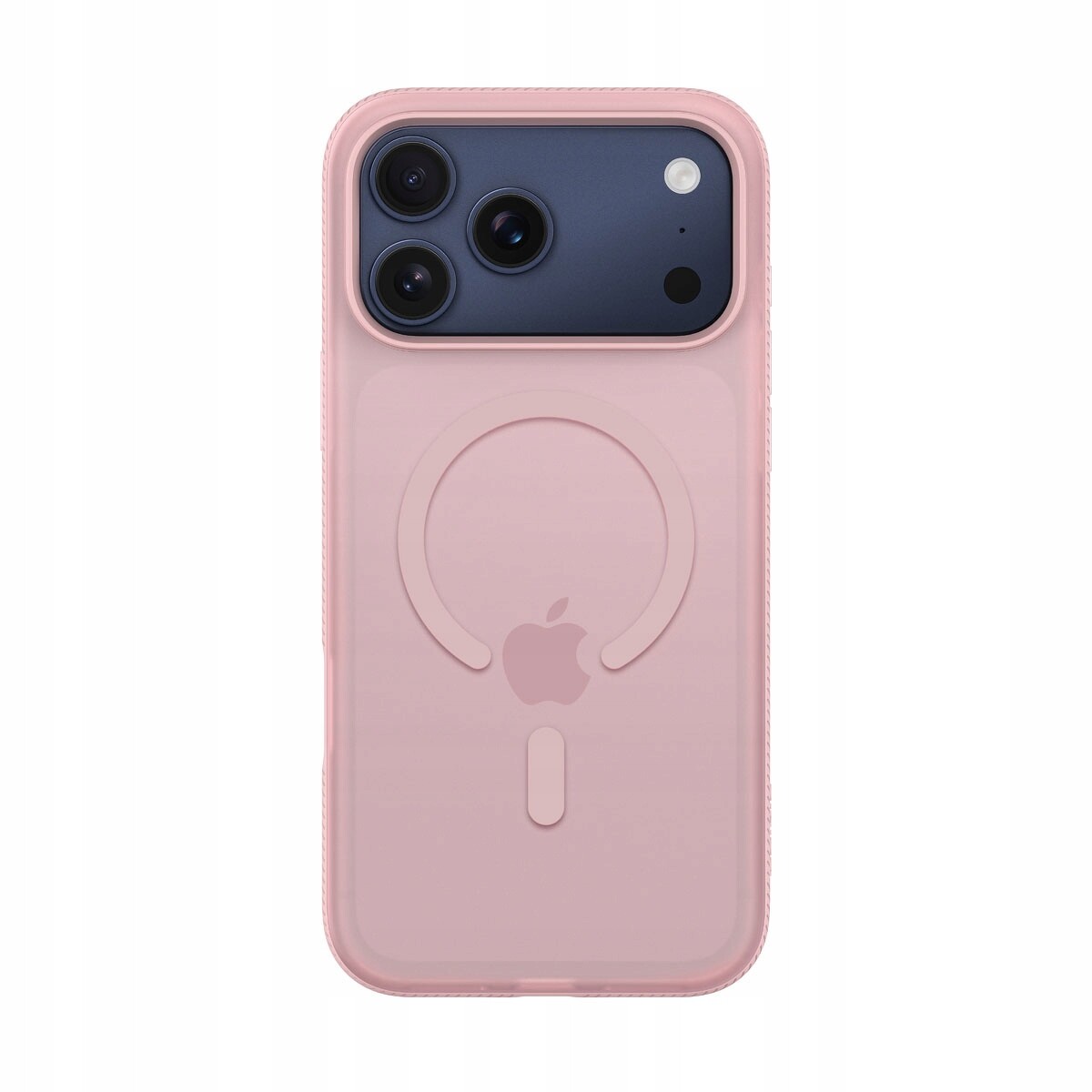 Belkin Pouzdro na iPhone 17 Pro Max, magnetické, žebrované, růžové