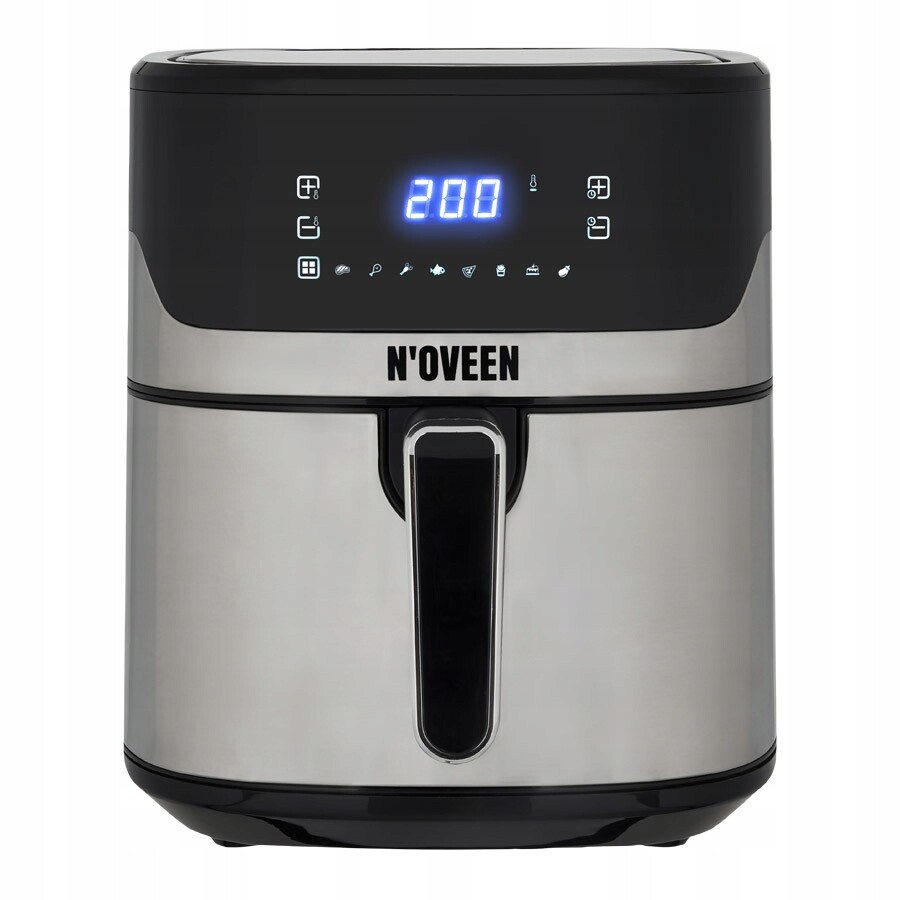 Fritéza Bez Tuku Noveen Air Fryer Fritéza X1 1600W Velká 6,5 L