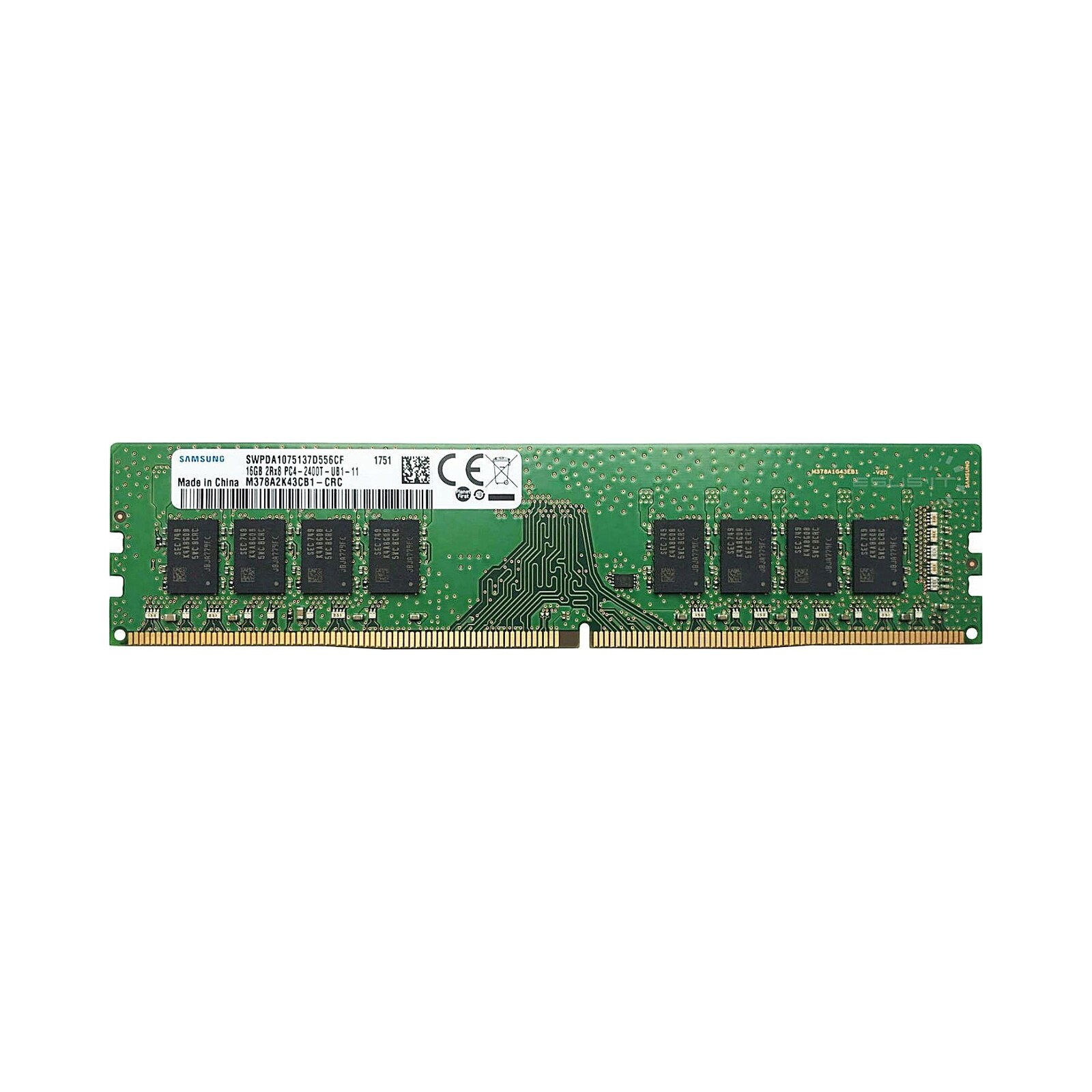 paměť Ram DDR4 Samsung M378A2K43CB1-CRC 16GB 2Rx8 2400MHz