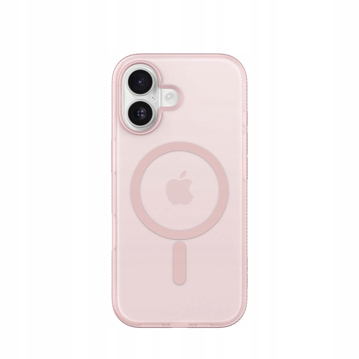 Belkin Pouzdro na iPhone 17, magnetické, žebrované, růžové