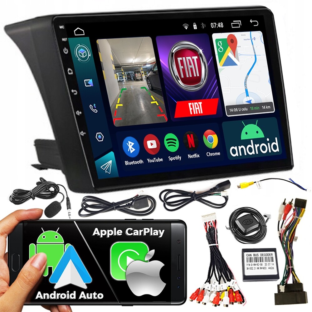Autorádio Ncs RS-305 Fiat Ducato 2007-2015 Android Navigace Bt