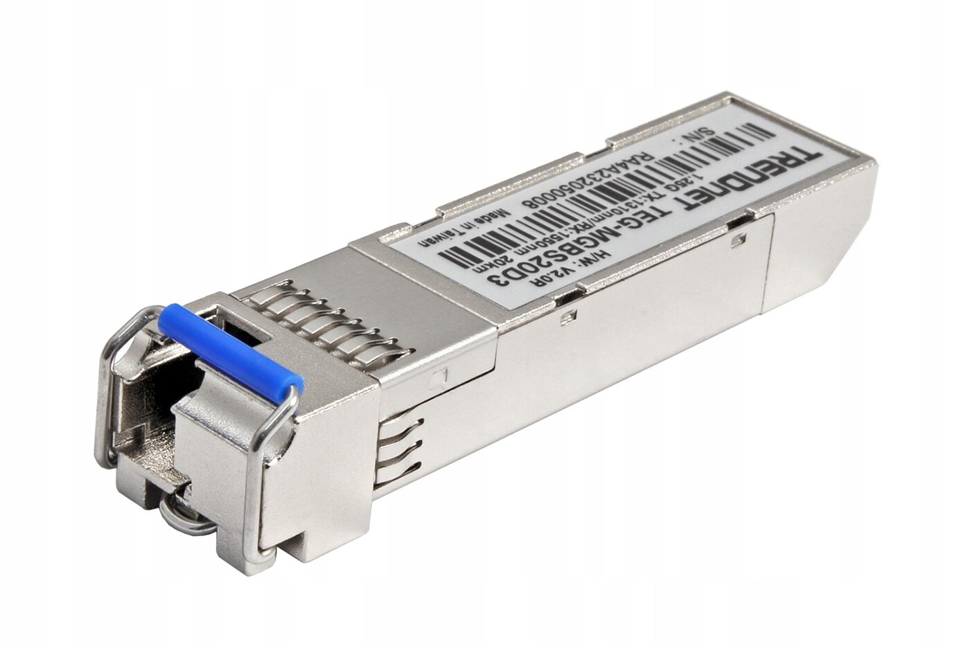 Trendnet Sfp modul, 1000BASE-BX20, single mode, Bidi, LC, Tx 1310nm, 20km
