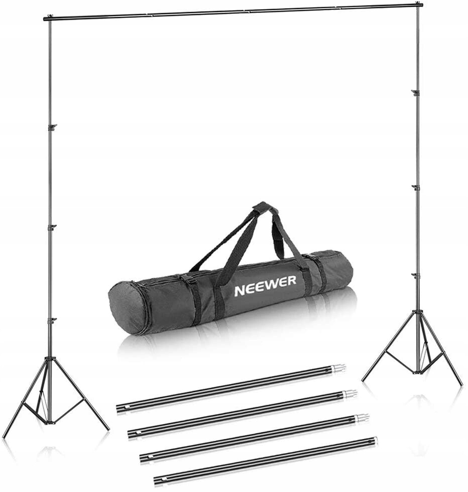 Systém Podpory Fotografického Pozadí 2,6 x 2,2M Taška