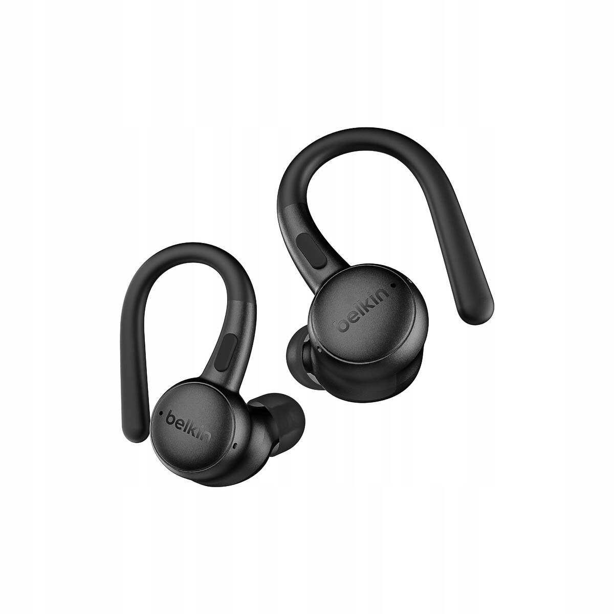 Belkin Sluchátka do uší s úchytkami, voděodolná IP54, Bluetooth 5.4, černá barva