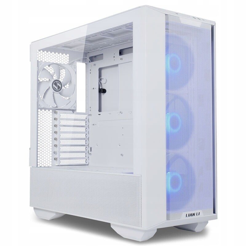 Počítačová Skříň Lian Li Lancool III Midi Tower bílé 4x 140 mm ventilátory