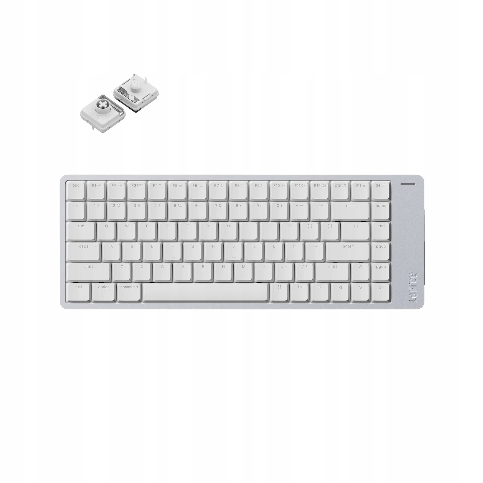 Lofree Flow 2 84 Bezdrátová mechanická klávesnice Silver Surfer Switch