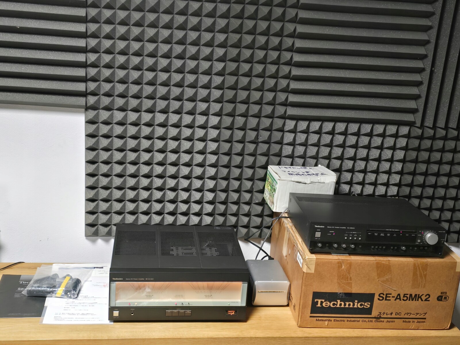 Technics SU-A6MK2+SE-A5MK2 Stereo Zesilovač Vyrobený V Japonsku, Top Model