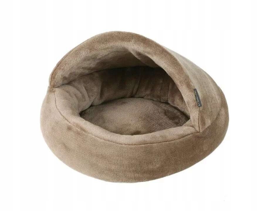 O'lala Pets Pelech Afrodithe kulatý se stříškou hnědý průměr 45 cm