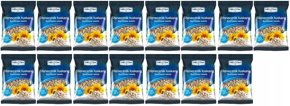 15 x 200 g Helcom Slunečnicová semínka loupaná Karton