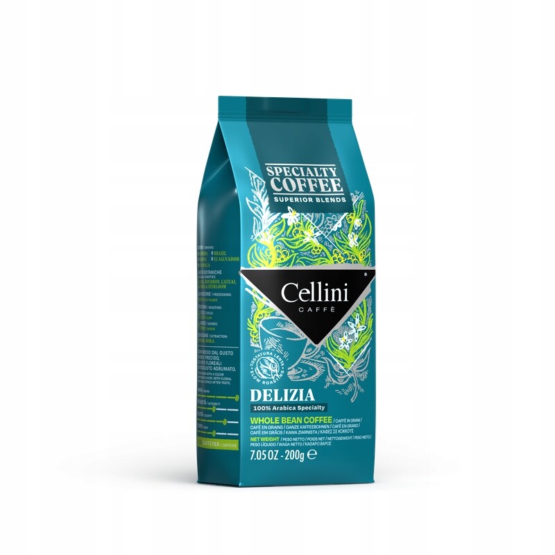 Cellini Káva zrno Delizia 200 g