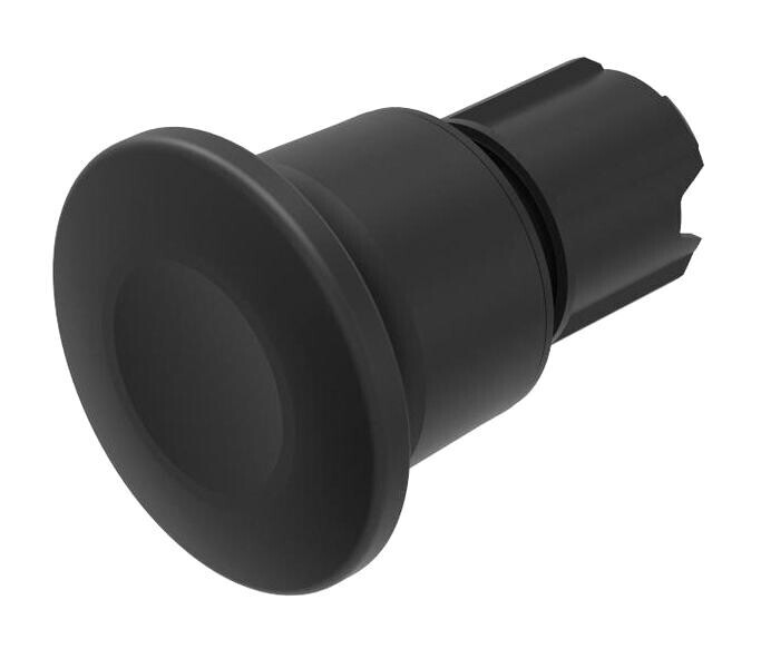 Eao 45-2530.1910.000 Actuator, Plastic, Opaque, Round, Black