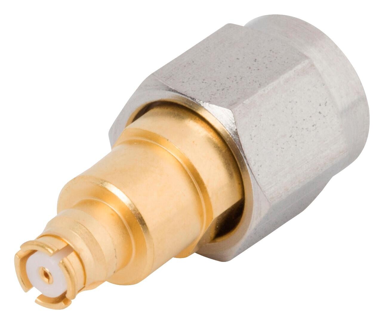 Amphenol Sv Microwave Sf1129-6154 Rf Adapter, Sma Rp Plug-Smp Rp Jack