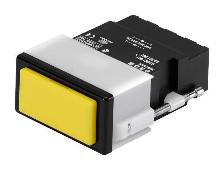 Eao 03-021.001 Push Button, Rectangular, Panel
