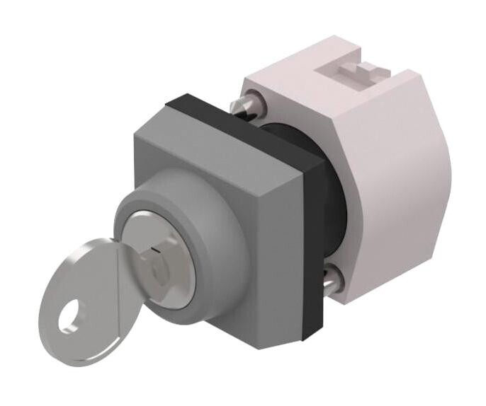 Eao 704.341.0 Actuator, Square, Grey, Plastic