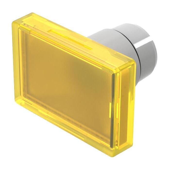 Eao 22-903.4 Lens, 25.5X17Mm, Rect, Plastic, Yellow