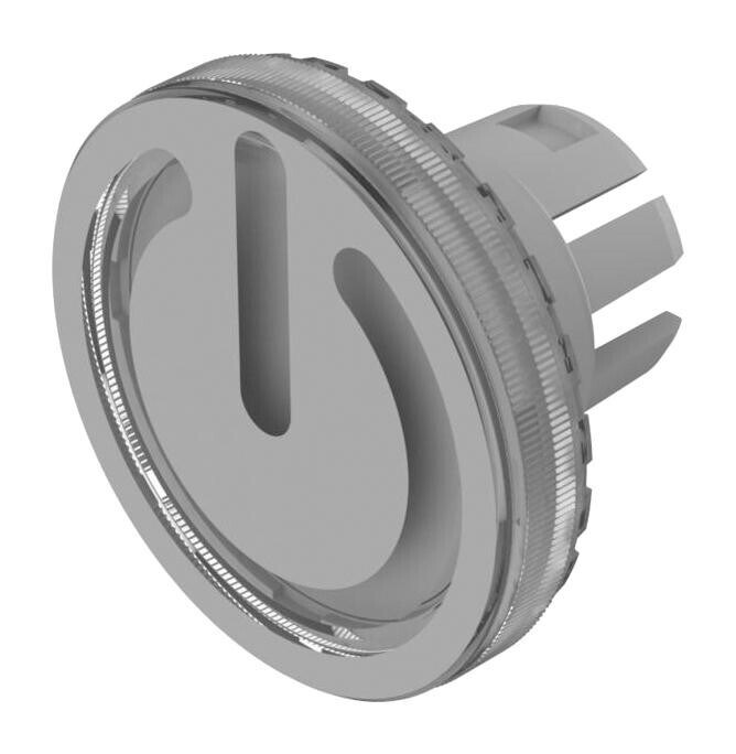 Eao 61-9643.703 Lens, 19.7Mm, Plastic, Transparent
