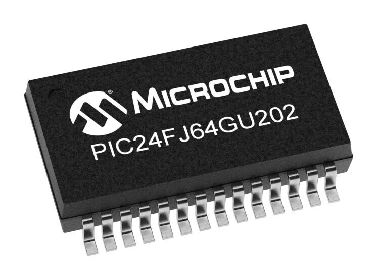 Microchip Technology Pic24Fj64Gp202-I/so Mcu, 16Bit, 32Mhz, Pic24, Soic-28