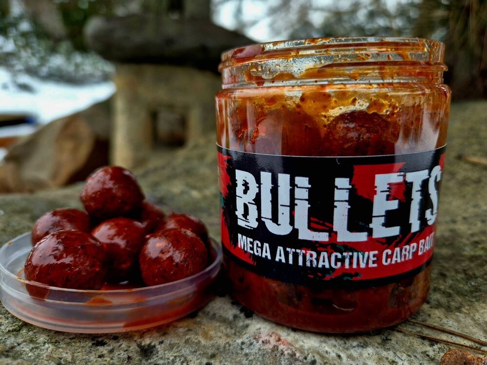 G.B.U. Boilies v dipu Bullets D5 200g - 20mm