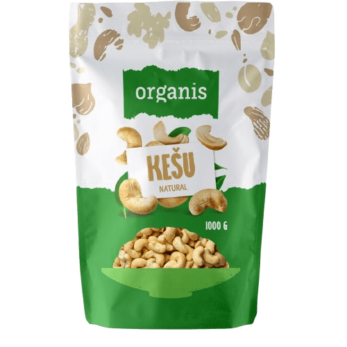 ORGANIS Kešu jádra 1000 g