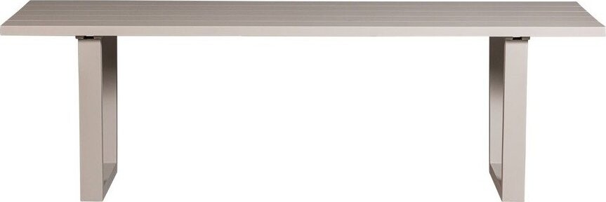 Kovový zahradní jídelní stůl 87x240 cm Bear – WOOOD