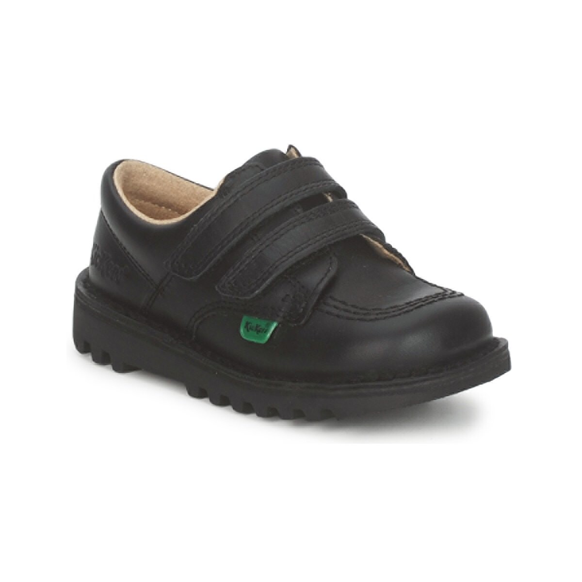 Kickers  KICK LO VELCRO  Černá