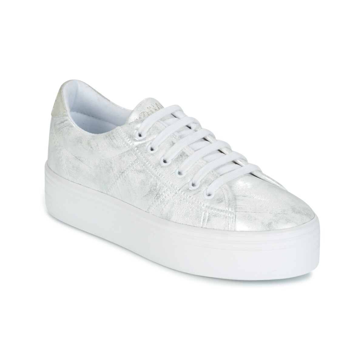 No Name  PLATO SNEAKER  Stříbrná