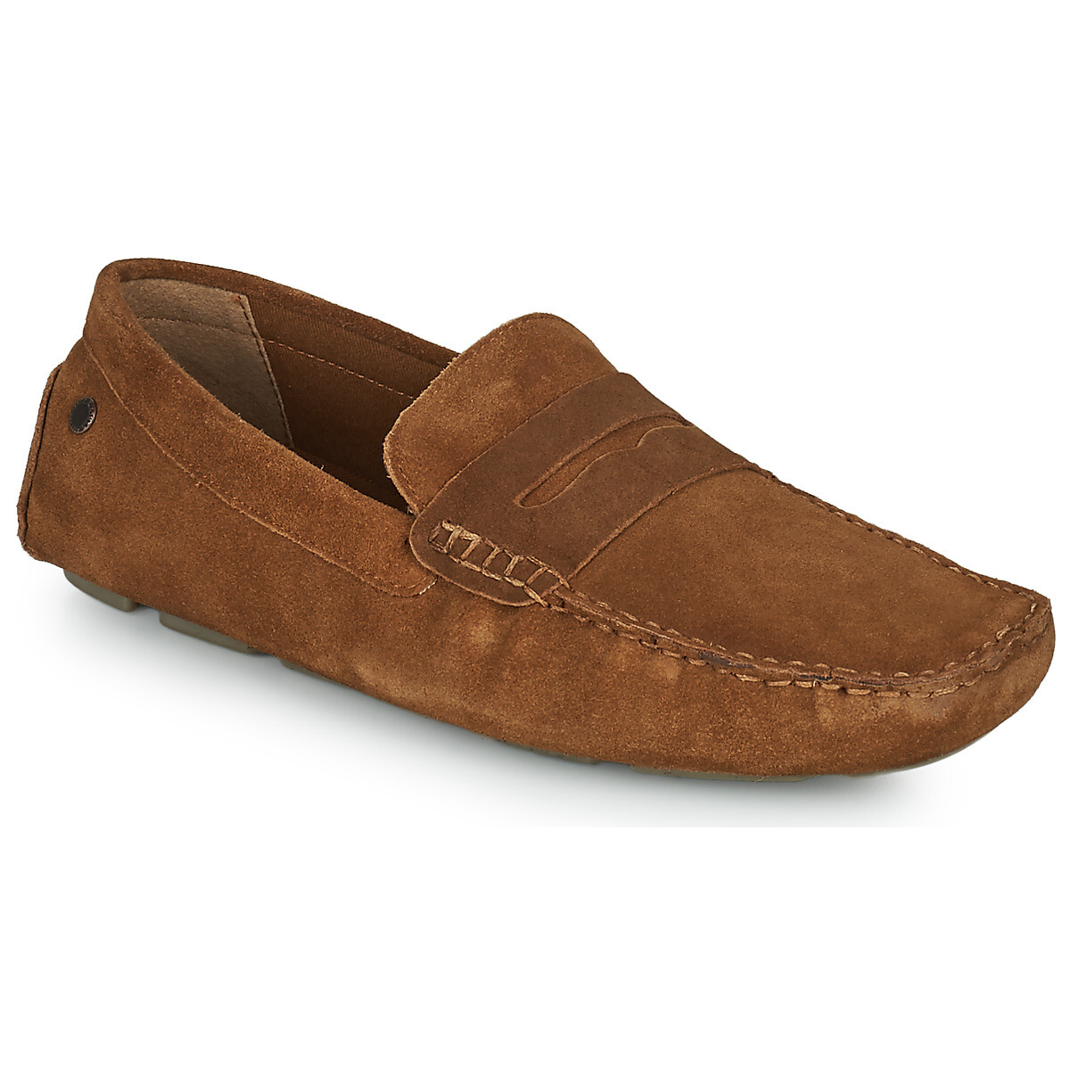 Jack & Jones  JFWJENSEN SUEDE LOAFER  Hnědá