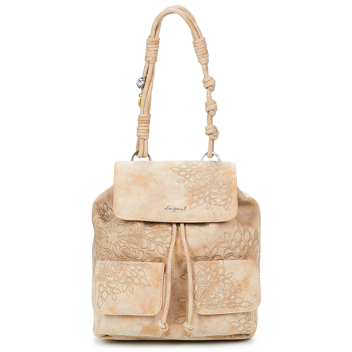 Desigual  BACKPACK SIERRA PRISA MINI  Béžová