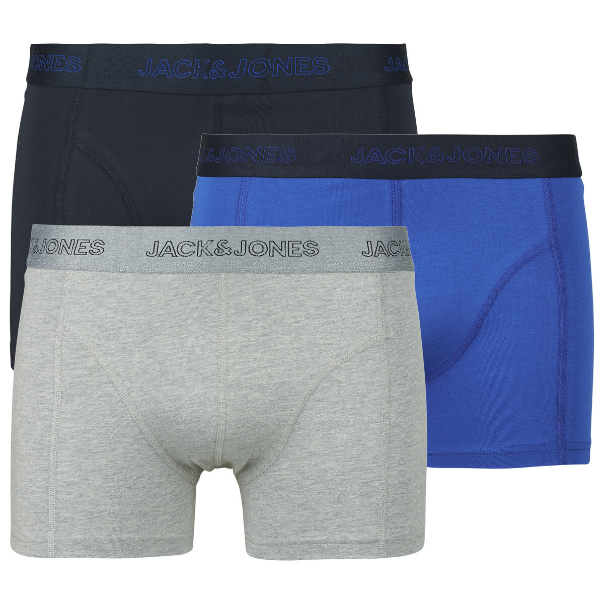 Jack & Jones  JACCOOPER SOLID TRUNKS X3  ruznobarevne