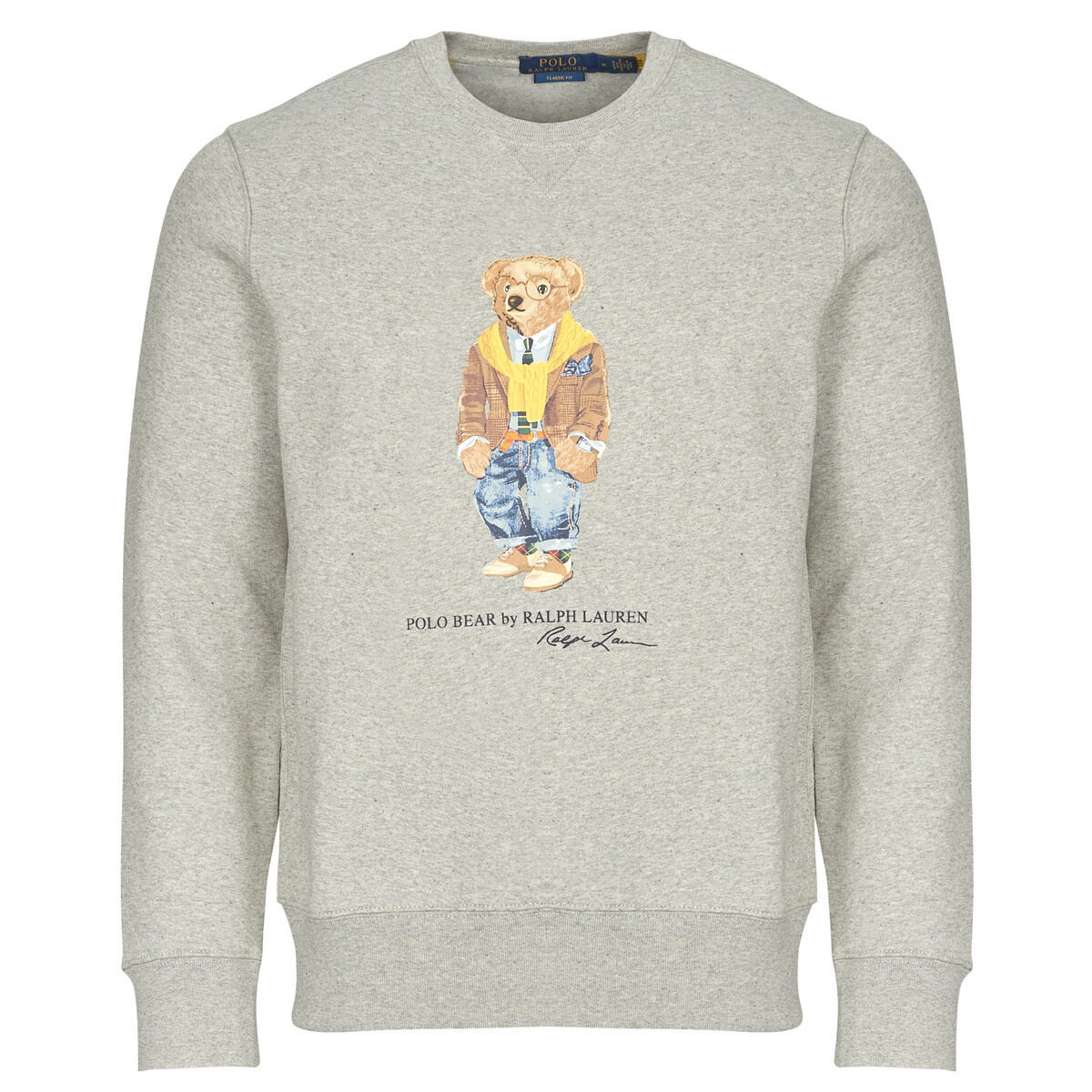 Polo Ralph Lauren  SWEAT COL ROND BEAR  Šedá