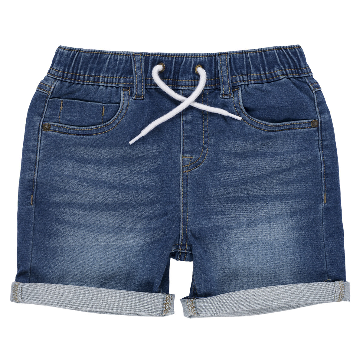 Name it  NKMRYAN JOGGER DNM L SHORTS  Modrá