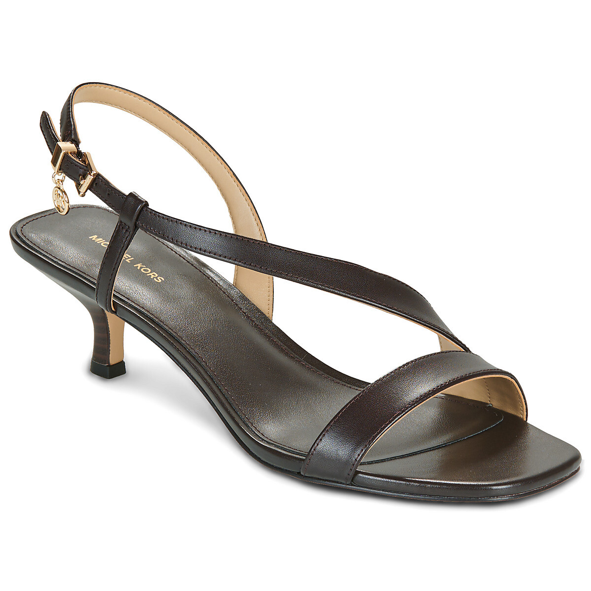 MICHAEL Michael Kors  JAIDA KITTEN SANDAL  Černá
