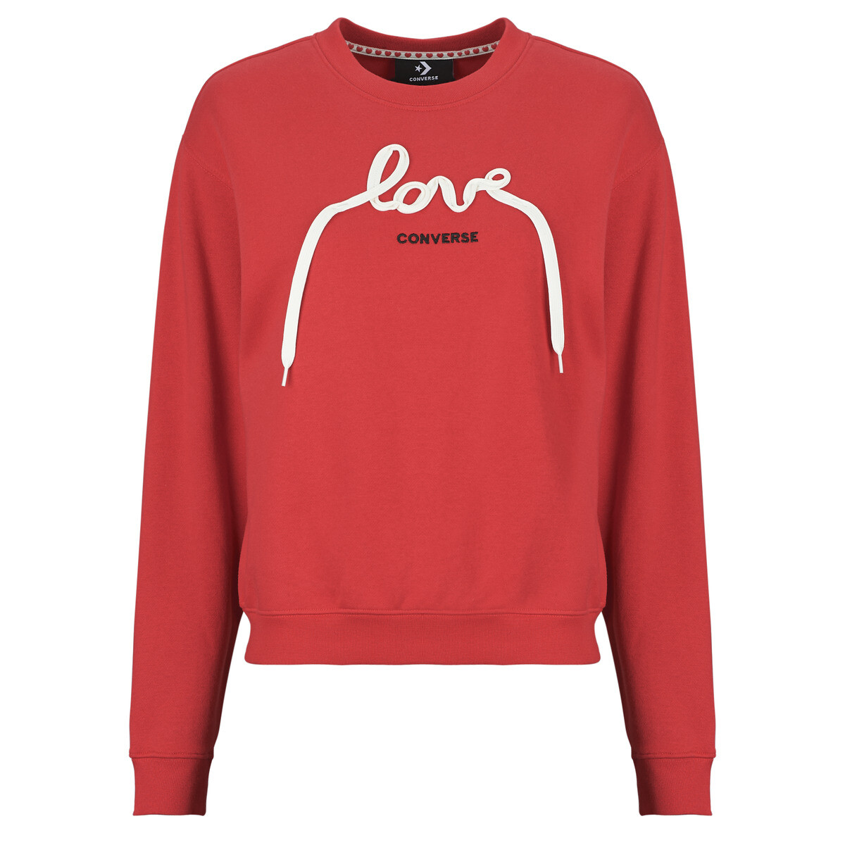 Converse  LOVE LACES CREW  Červená