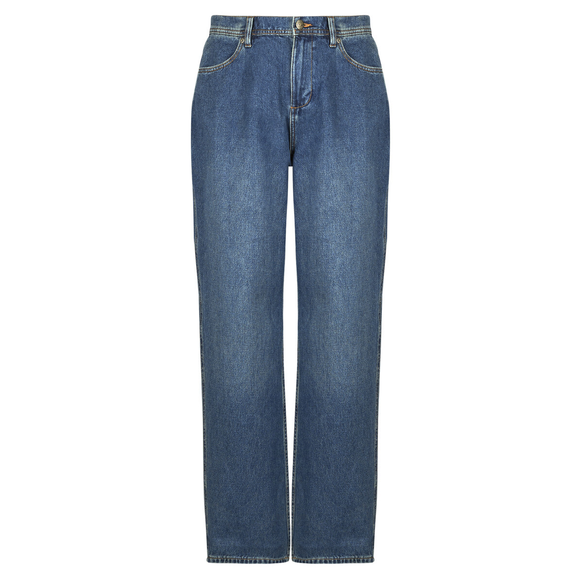 Timberland  SANDOWN BACK EMBROIDERED TREE LOGO DENIM PANT  Modrá
