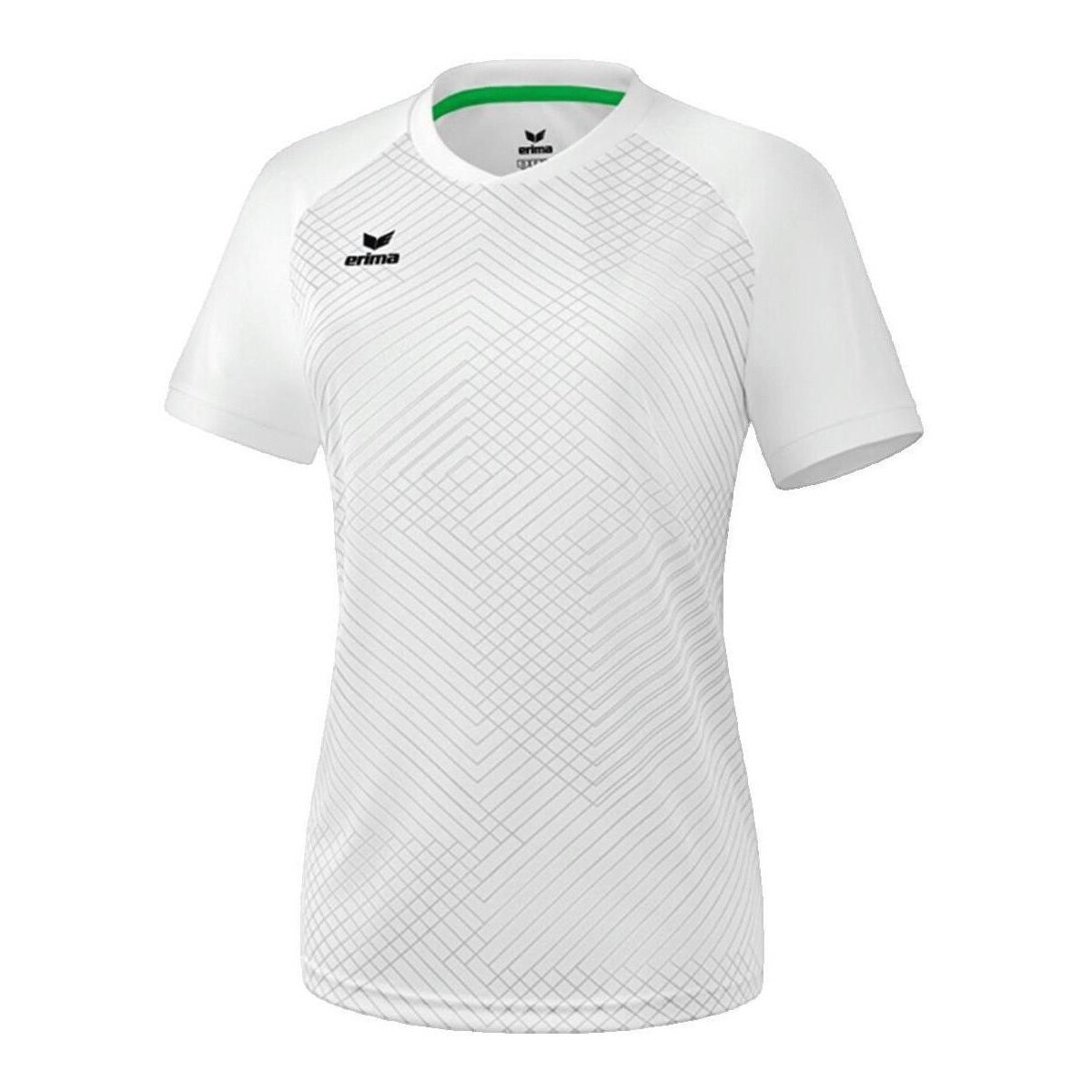 Erima  T-shirt  Madrid coupe cintrée blanc  Bílá