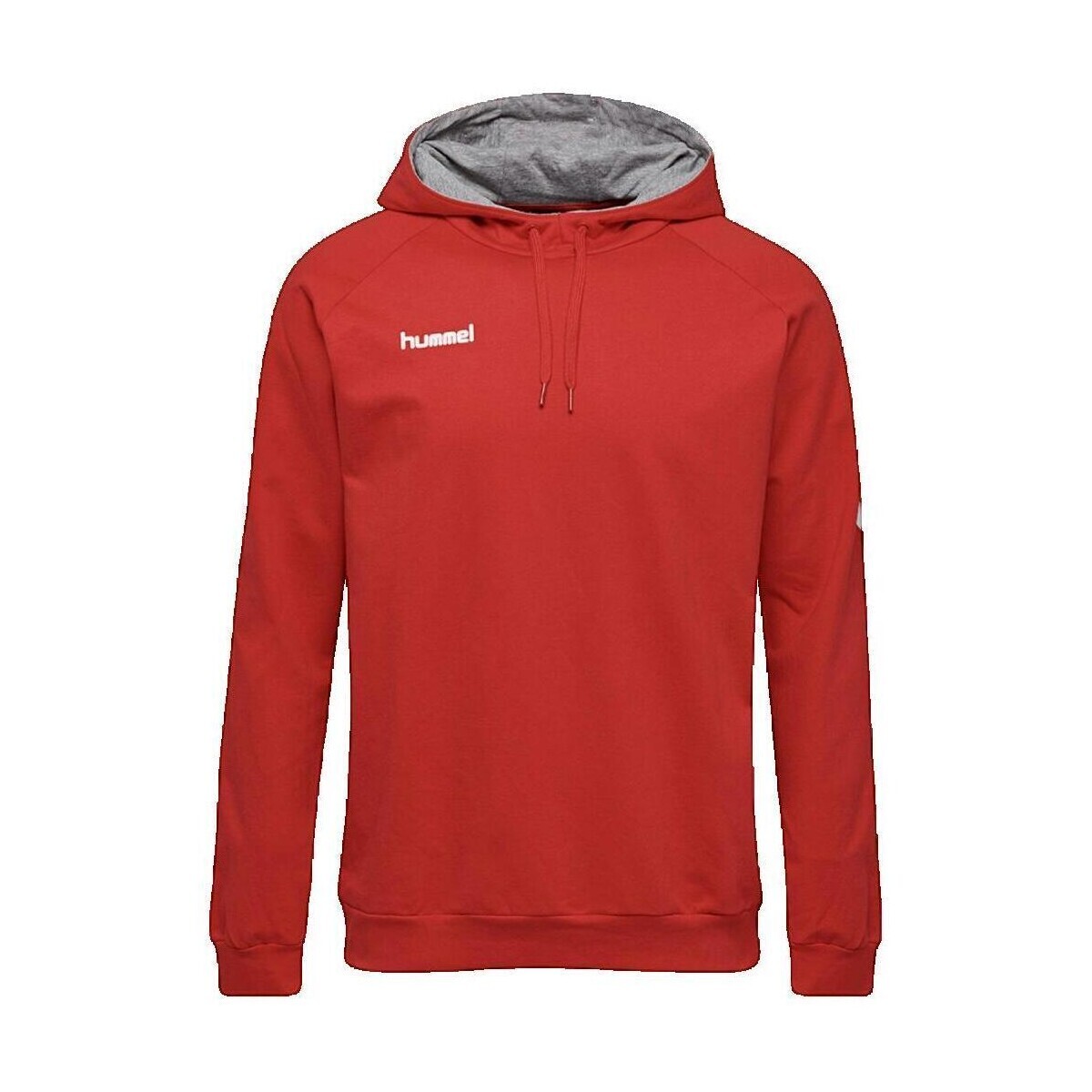 hummel  Sweat à capuche  HMLGO COTTON HOODIE rouge  Červená