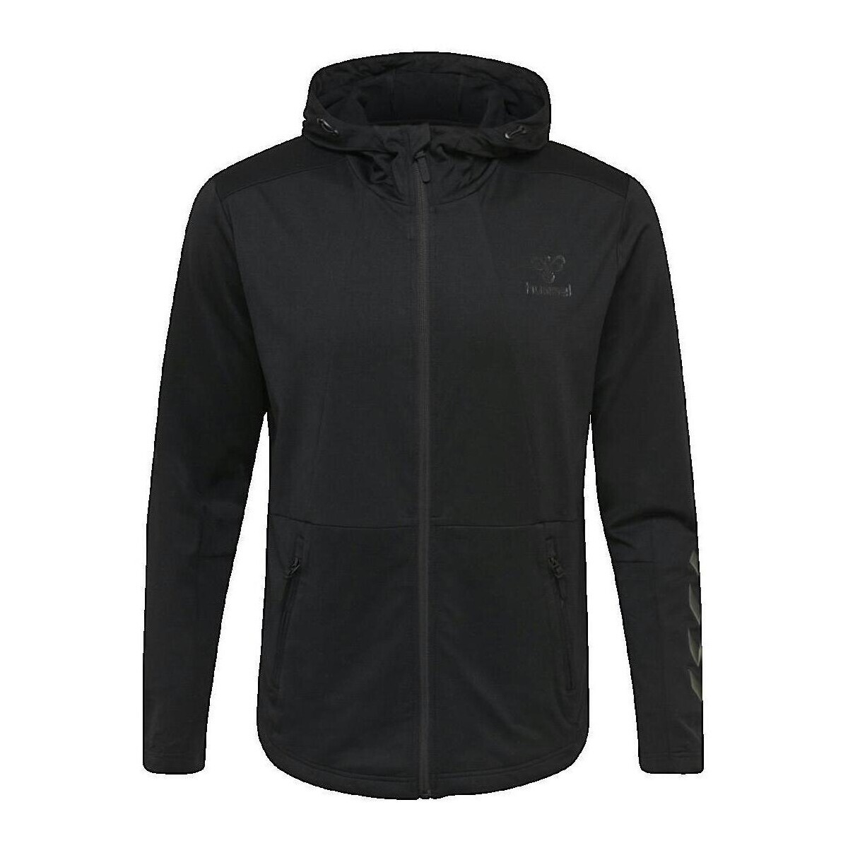 hummel  Sweat à capuche zippé  Aston  Černá