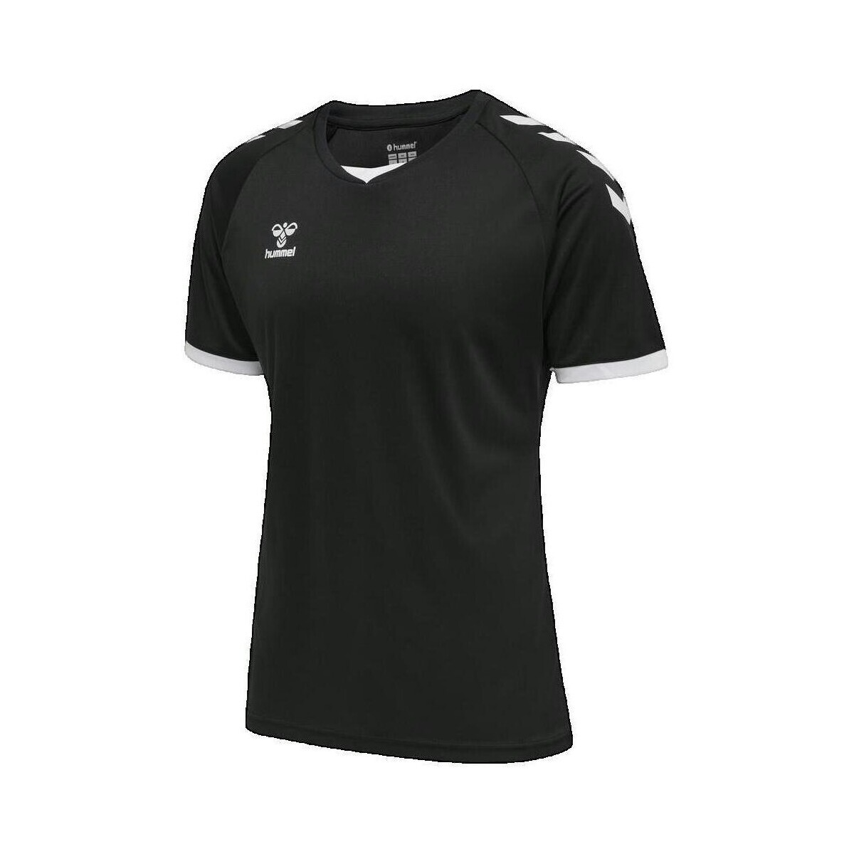 hummel  T-shirt  Core Volley Noir et Blanc  Černá