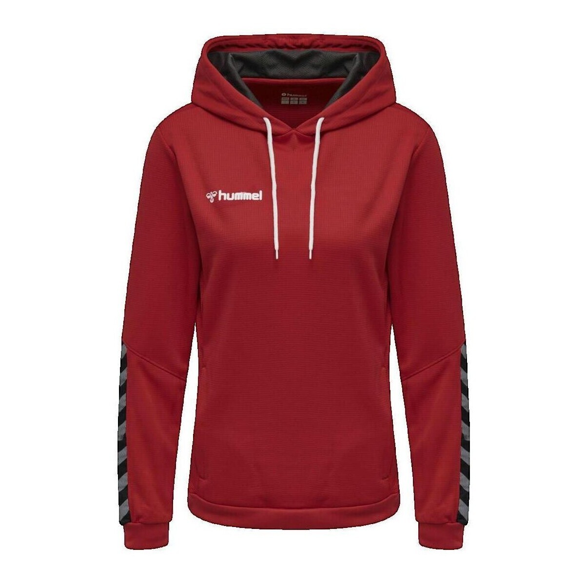 hummel  Sweat à capuche  hmlAUTHENTIC POLY HOODIE WOMAN  Červená