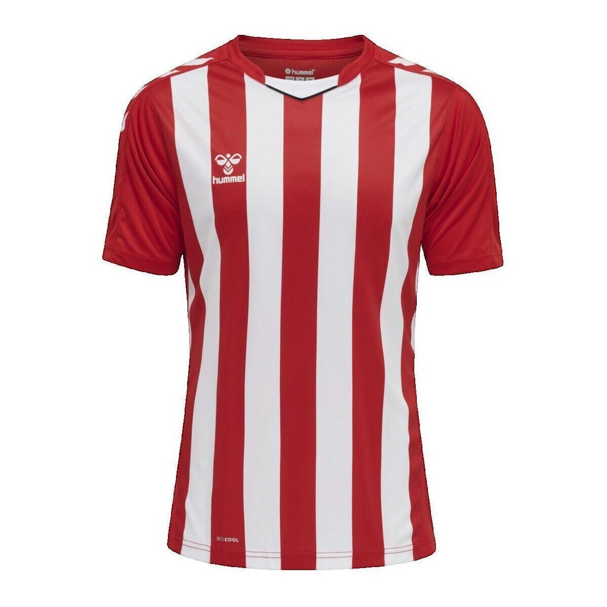 hummel  T-shirt  HmlCore XK Striped Jersey  Červená
