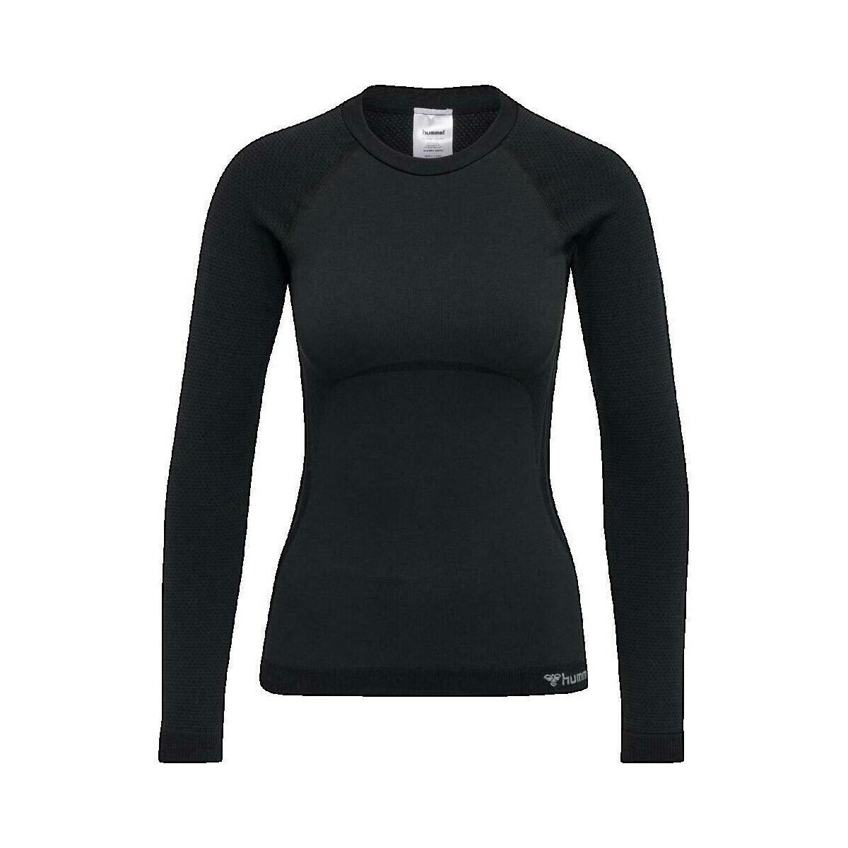 hummel  T-shirt manches longues  Cleaa Seamless ajusté  Černá