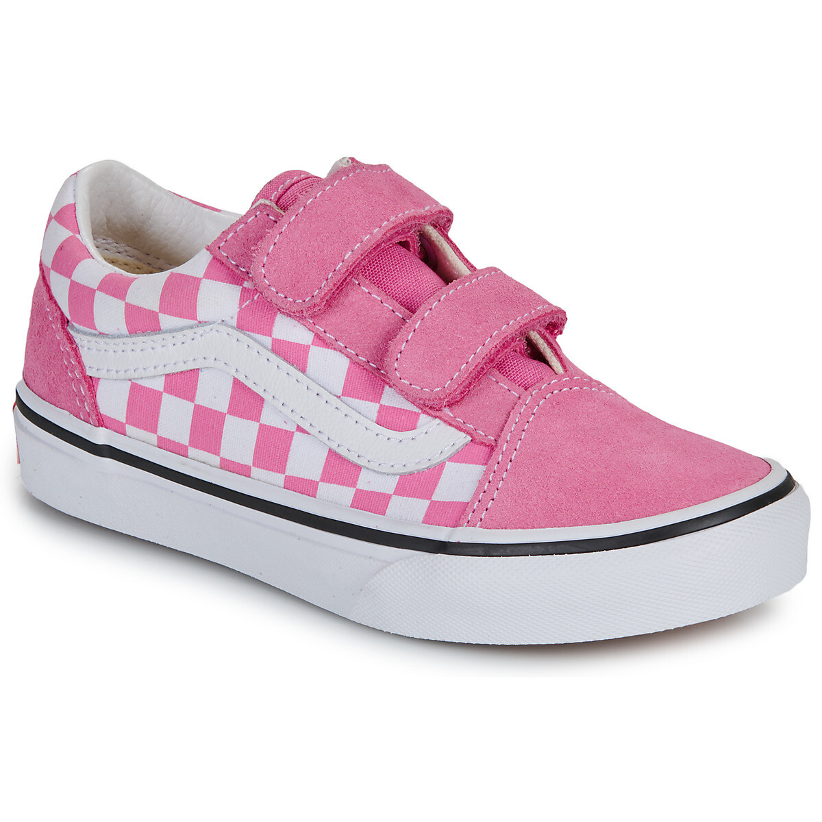 Vans  Old Skool V COLOR THEORY CHECKERBOARD Pink Fizz  Růžová