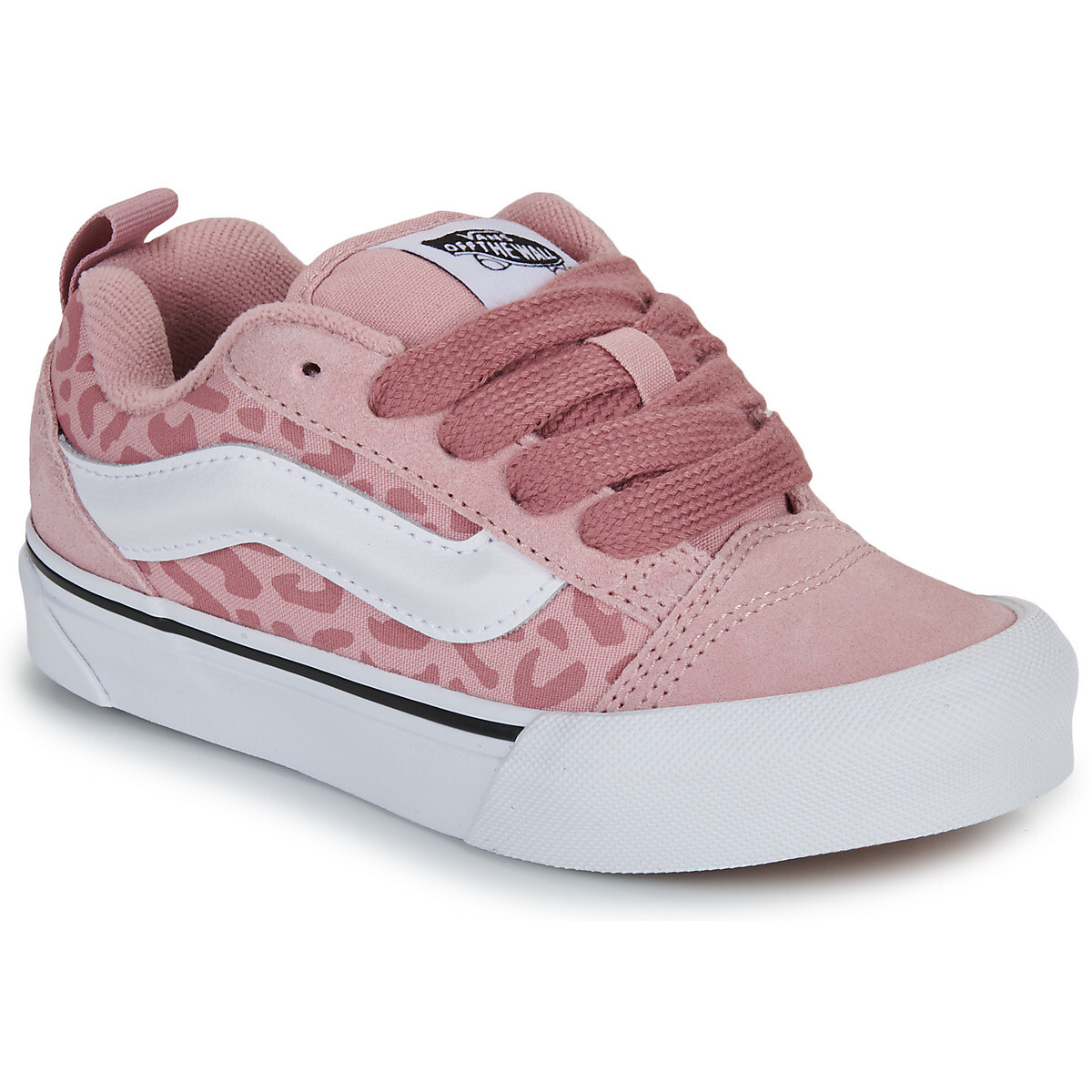 Vans  Knu Skool LEOPARD Misty Mauve  Růžová