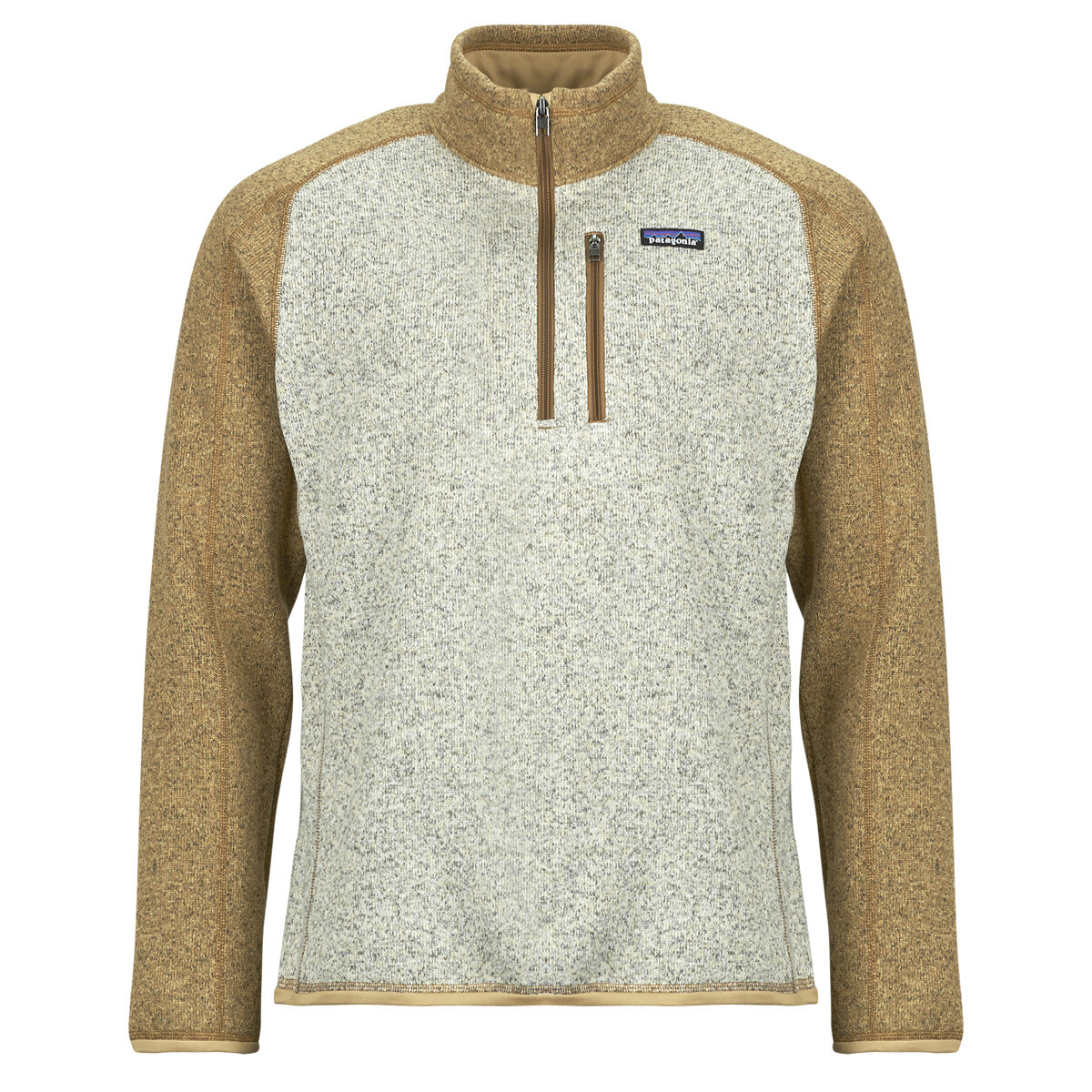 Patagonia  M'S BETTER SWEATER 1/4 ZIP  Béžová