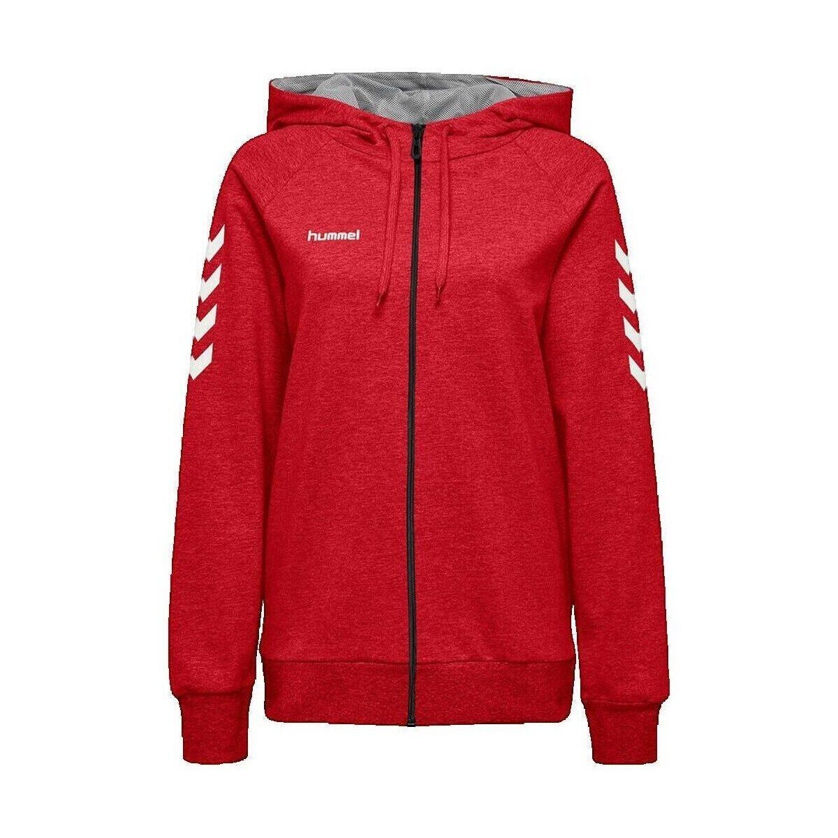 hummel  Sweat à capuche  Go Cotton  Červená