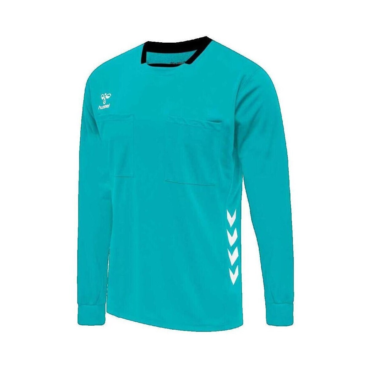 hummel  T-shirt  HMLREFEREE CHEVRON manches longues  Modrá