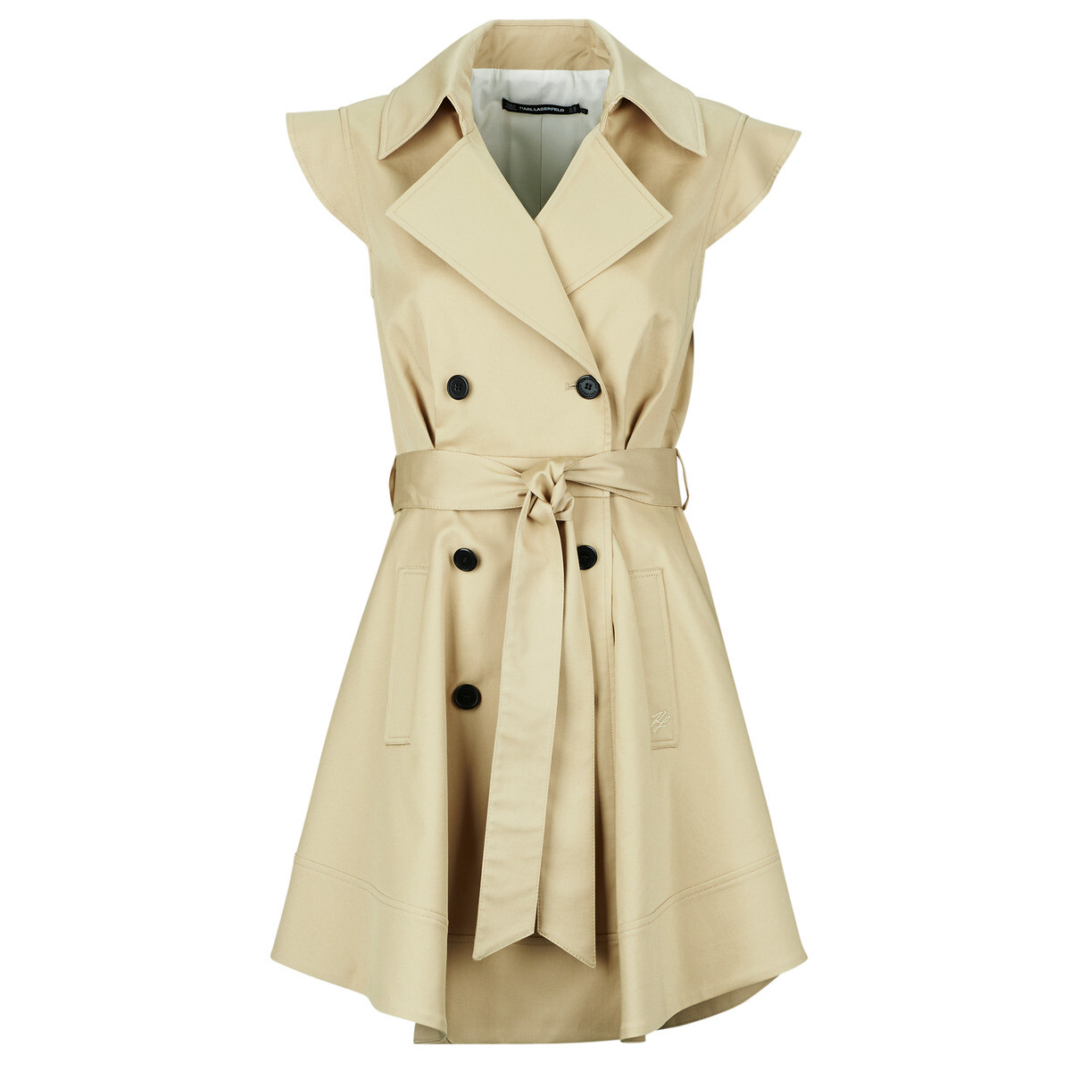 Karl Lagerfeld  DAY DRESS  Béžová