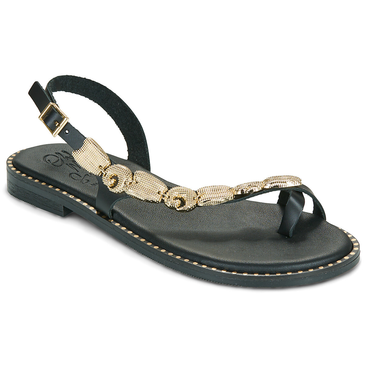 Oh My Sandals  5844  Černá
